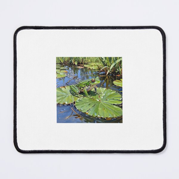 Item preview, The Frog and the dragon fly designed and sold by Rrainne.