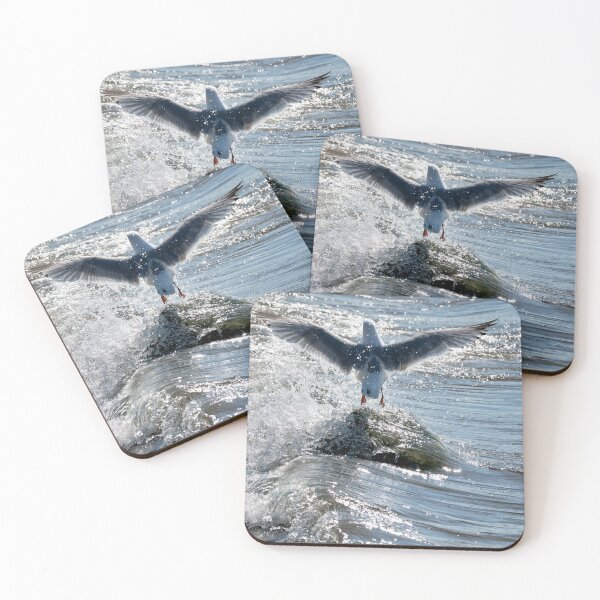 Item preview, Herring Gull Splashed by Incoming Tide designed and sold by Dorset Girl.