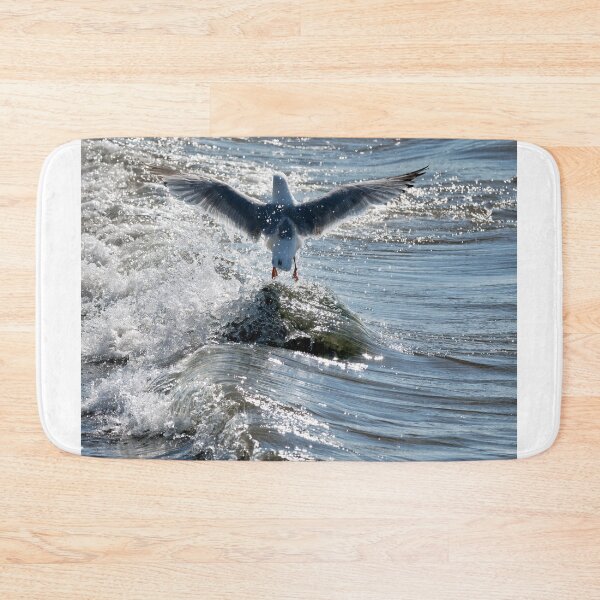 Item preview, Herring Gull Splashed by Incoming Tide designed and sold by Dorset Girl.