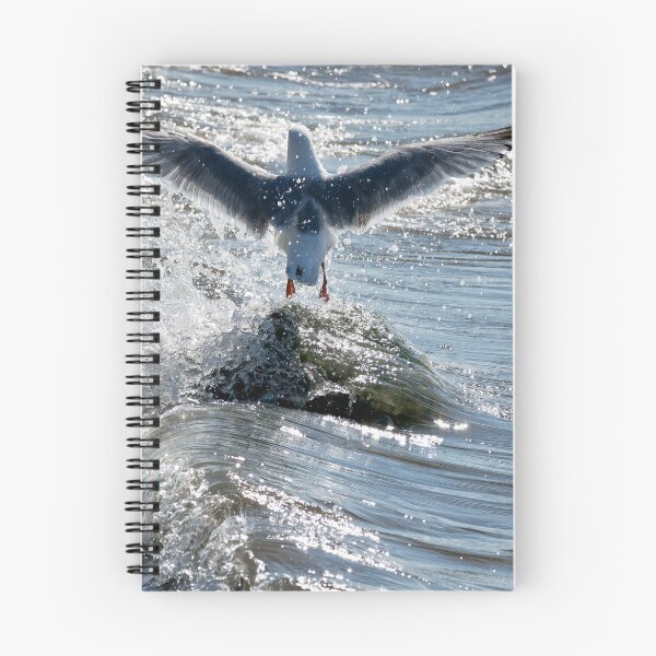 Item preview, Herring Gull Splashed by Incoming Tide designed and sold by Dorset Girl.