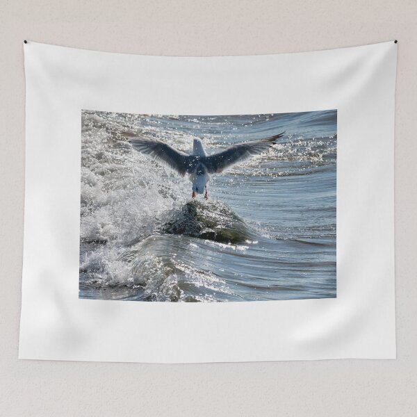 Item preview, Herring Gull Splashed by Incoming Tide designed and sold by Dorset Girl.