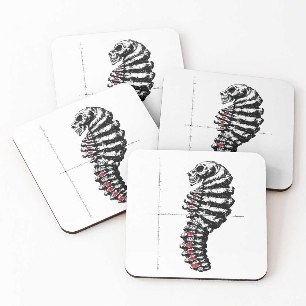 Item preview, Coasters (Set of 4) designed and sold by StudioDestruct.