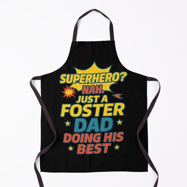 Item preview, Superhero? Nah. Just a Foster Dad Doing His Best – Comic Book Style T-Shirt designed and sold by Just You Tee | Say It Loud, Wear It Proud.