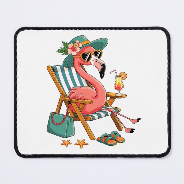 Item preview, Tropical Flamingo Vacation Vibes designed and sold by designleon19.