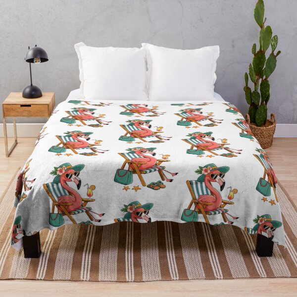 Item preview, Tropical Flamingo Vacation Vibes designed and sold by designleon19.
