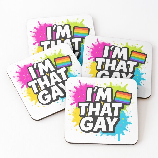 Item preview, I’m That Gay – Bold Pride Splash Art designed and sold by Haus Of Sin.