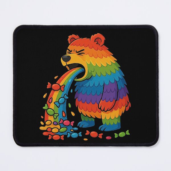 Item preview, Bear Piñata, Piñata Bear, Bear, Rainbow, Funny, PRIDE designed and sold by love3617.