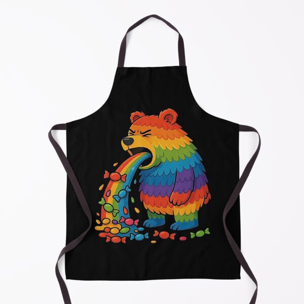 Item preview, Bear Piñata, Piñata Bear, Bear, Rainbow, Funny, PRIDE designed and sold by love3617.