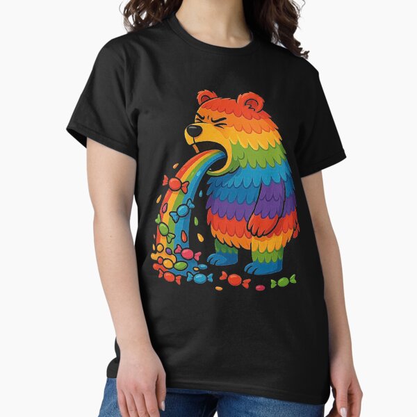 Item preview, Bear Piñata, Piñata Bear, Bear, Rainbow, Funny, PRIDE designed and sold by love3617.