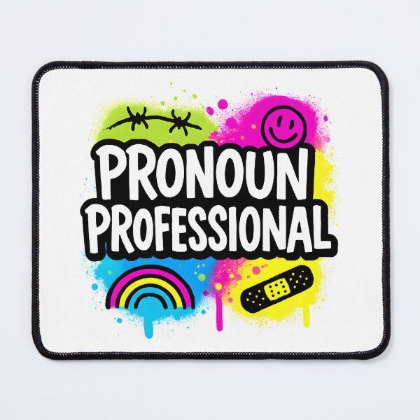 Item preview, Pronoun Professional – Bold Pride Design designed and sold by Haus Of Sin.
