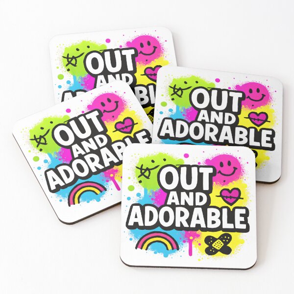 Item preview, Out and Adorable – Bold Pride Art designed and sold by Haus Of Sin.