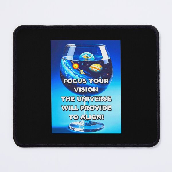 Item preview, Motivational FOCUS YOUR VISION,THE UNIVERSE WILL PROVIDE TO ALIGN! designed and sold by Giulivo Store Graphic.