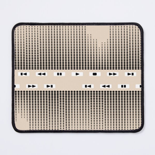 Item preview, Music Waves - Black & Neutral designed and sold by SilverPegasus.