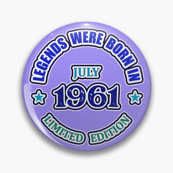 Item preview, BIRTHDAY JULY 1961 designed and sold by BUCHELI-ART..