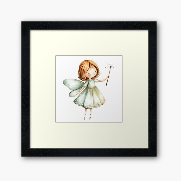Item preview, Watercolor Fairy Garden Clipart designed and sold by CocoPrintx.