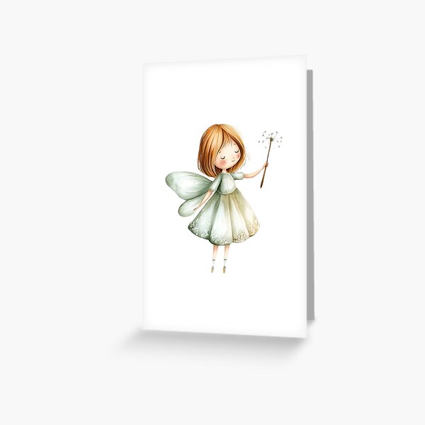 Item preview, Watercolor Fairy Garden Clipart designed and sold by CocoPrintx.