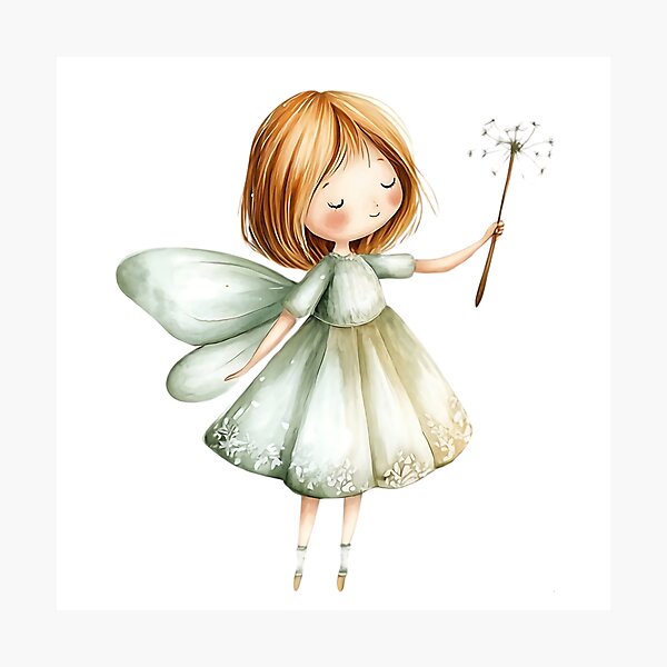 Item preview, Watercolor Fairy Garden Clipart designed and sold by CocoPrintx.