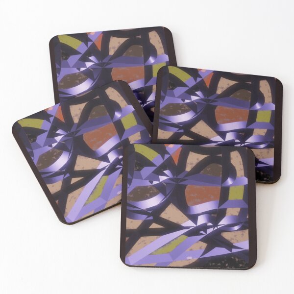 Item preview, Ribbons Of Purples In Curves designed and sold by SmashingDeals.