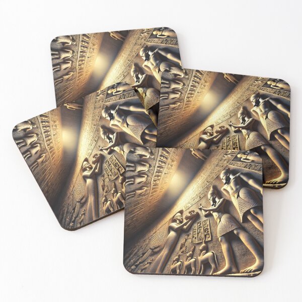 Item preview, The fascinating reliefs in the temple of Pharaoh Hatshepsut designed and sold by _RudeMango.