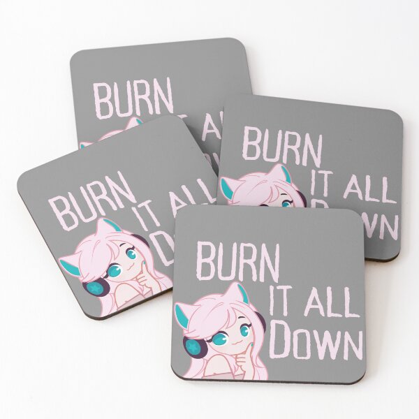 Item preview, Burn It All Down designed and sold by The Neon Pastel.