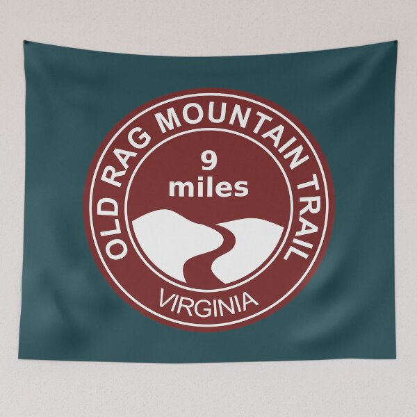 Item preview, Old Rag Mountain Trail Virginia 9 Miles designed and sold by bivenart.