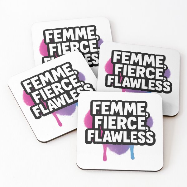 Item preview, Femme Fierce Flawless – Bold Pride Art designed and sold by Haus Of Sin.
