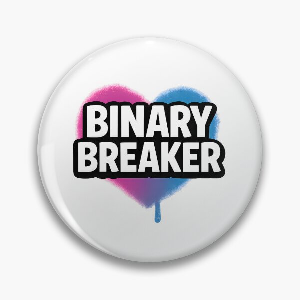 Item preview, Binary Breaker – Spray Paint Heart Design designed and sold by Haus Of Sin.