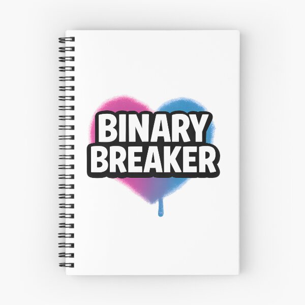 Item preview, Binary Breaker – Spray Paint Heart Design designed and sold by Haus Of Sin.