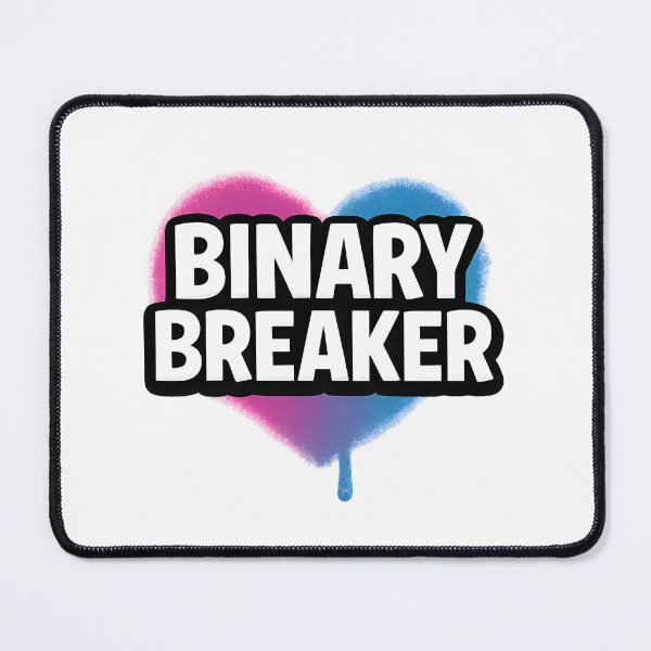 Item preview, Binary Breaker – Spray Paint Heart Design designed and sold by Haus Of Sin.