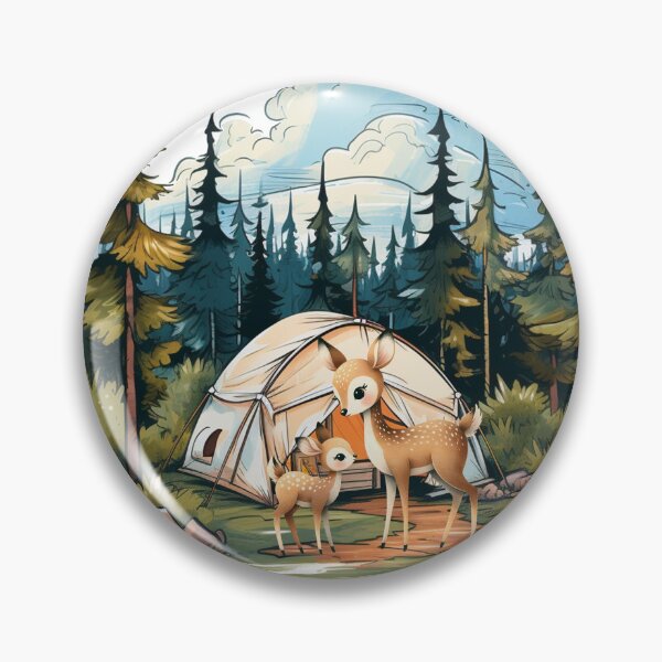 Item preview, Camping Holiday designed and sold by CookieandShadow.