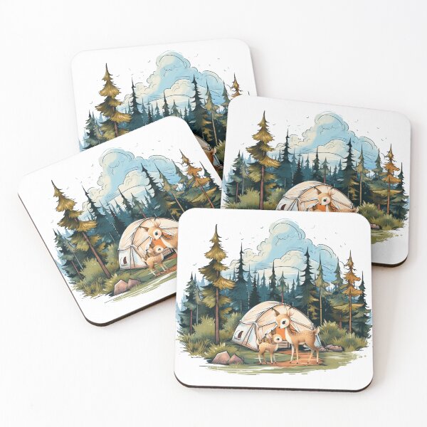 Item preview, Camping Holiday designed and sold by CookieandShadow.