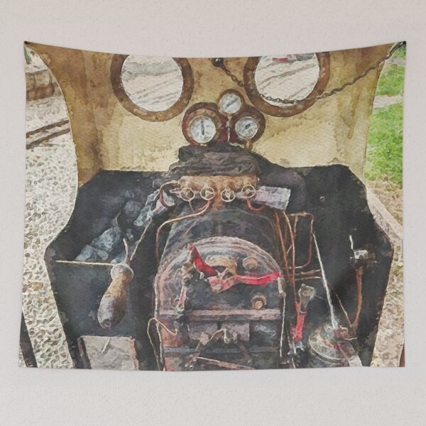 Item preview, Drivers View on Miniature steam Train designed and sold by designbywhacky.