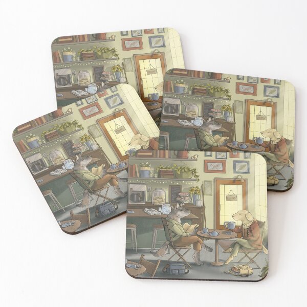 Item preview, Old Friends Meeting at the Cafe - digital version designed and sold by Megpieflyaway.