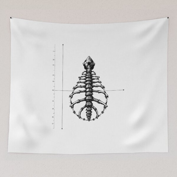 Item preview, Alien Fossil Ink Drawing designed and sold by StudioDestruct.