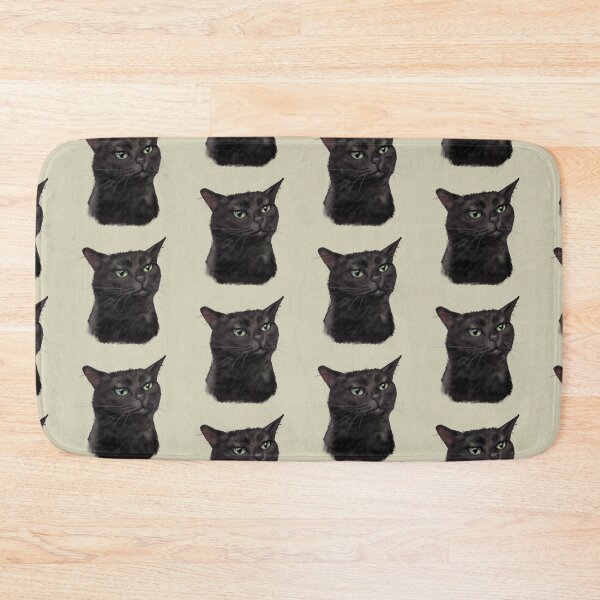 Artikelvorschau, Buntes lustiges Meme schwarze Katzen entworfen und verkauft von Makitsu Neko.