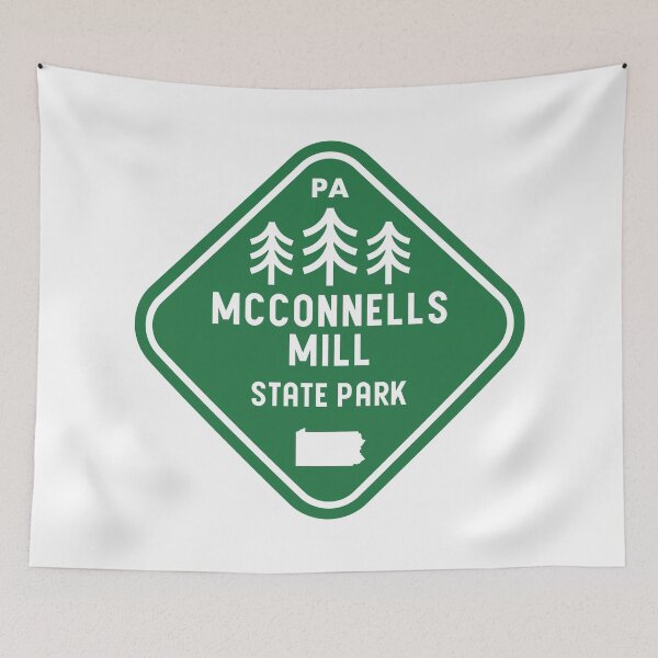 Item preview, McConnells Mill State Park Pennsylvania Rhombus designed and sold by bivenart.