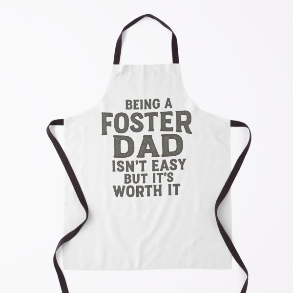 Item preview, Being a Foster Dad Isn’t Easy But It’s Worth It – Distressed Bold Quote T-Shirt designed and sold by Just You Tee | Say It Loud, Wear It Proud.