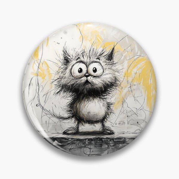 Item preview, Surprised cat 5 designed and sold by Made-by-Gus.
