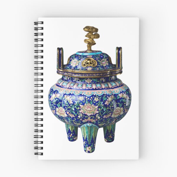 Item preview, 18th Century Chinese Enamel Incense Burner – Qing Dynasty Art designed and sold by gallofoto.