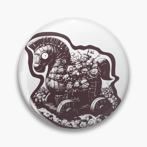 Item preview, A Trojan Horse full of Zombies designed and sold by m8qlaff.