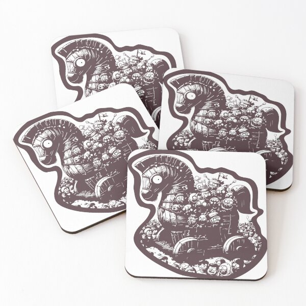 Item preview, A Trojan Horse full of Zombies designed and sold by m8qlaff.