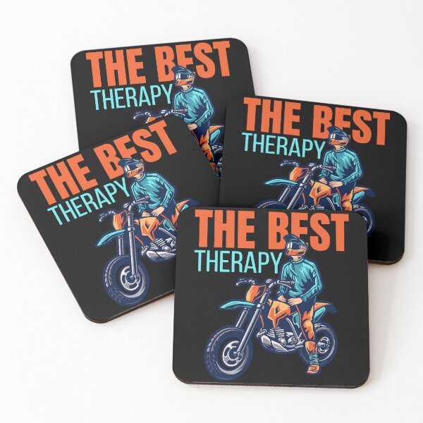 Item preview, Motorcycle Therapy designed and sold by I-wanna-T-shirt.