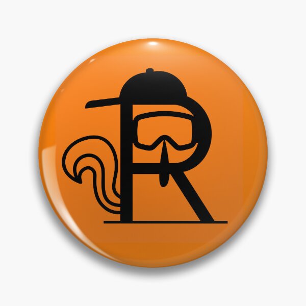 Item preview, Raselnut Logo Black on Orange designed and sold by Raselnuss.