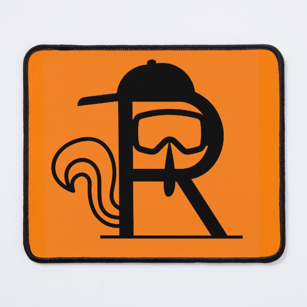 Item preview, Raselnut Logo Black on Orange designed and sold by Raselnuss.
