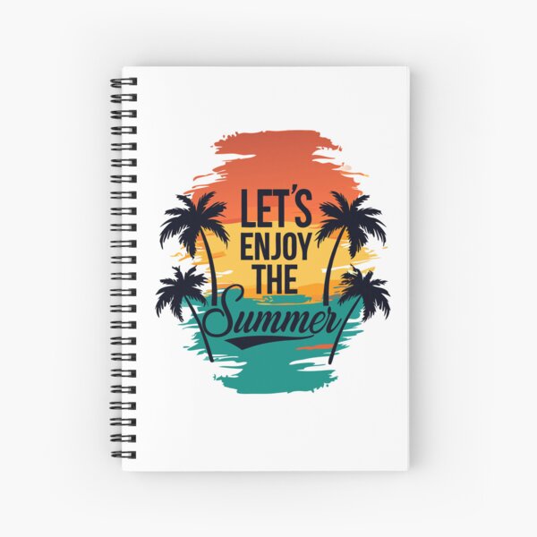 Item preview, Let's Enjoy the Summer Palm Sea Beach Travel Summertime designed and sold by Trenddesigns24.