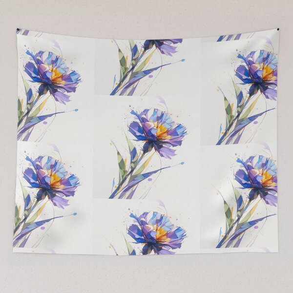 Aperçu de l'œuvre Fleur funky créée et vendue par MendaciousMina.
