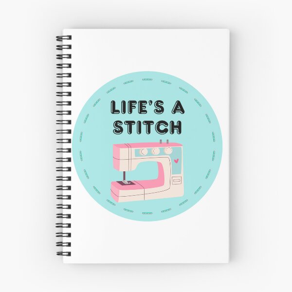 Item preview, Life's A Stitch with Sewing Machine designed and sold by SewHappyQuilt.