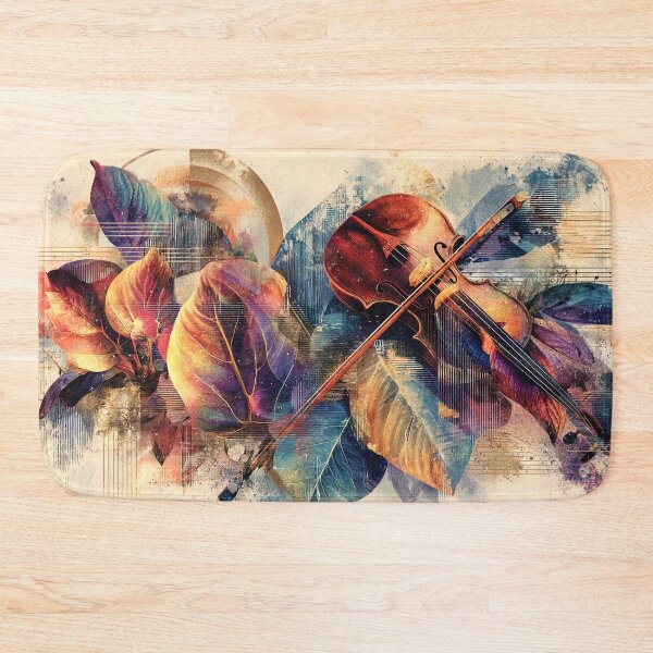 Item preview, Melodic Foliage: A Stringed Serenade designed and sold by bloorose.