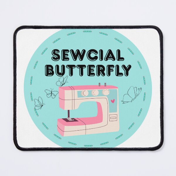 Item preview, Sewcial Butterfly Design for Quilters and Sewists designed and sold by SewHappyQuilt.