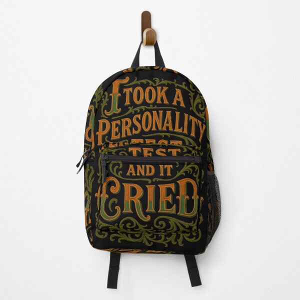 Item preview, I Took a Personality Test and It Cried – Funny designed and sold by Shoot-The-Moon.